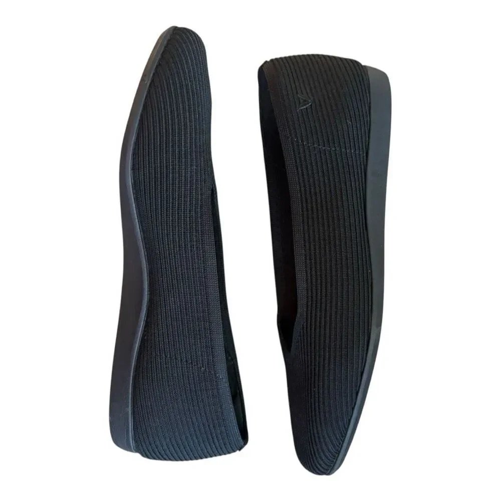 Vivian Margot Cloudwalker Flats Black Size 39 or 8 - Picture 8 of 9